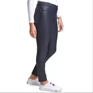 Tommy Hilfiger Wax Denim Blue Skinny Stretch Jeans